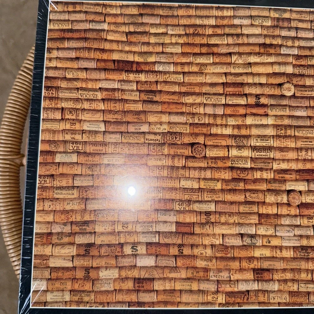 Wine Lovers! Piatnik Jigsaw Puzzle #543647 -  WINE CORKS  1000 Pieces - NEW
